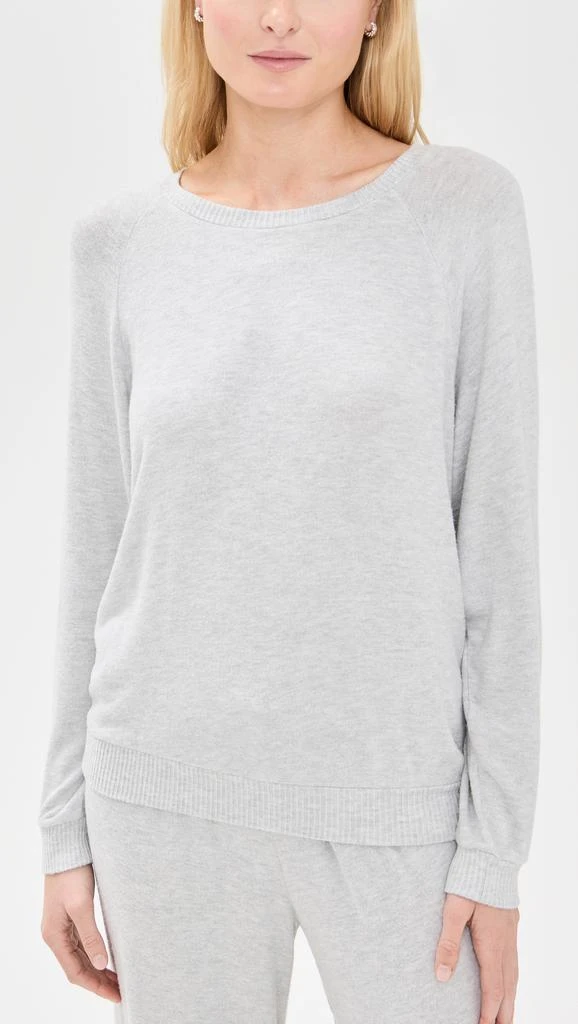 Eberjey Cozy Time Crew Neck Pullover 6