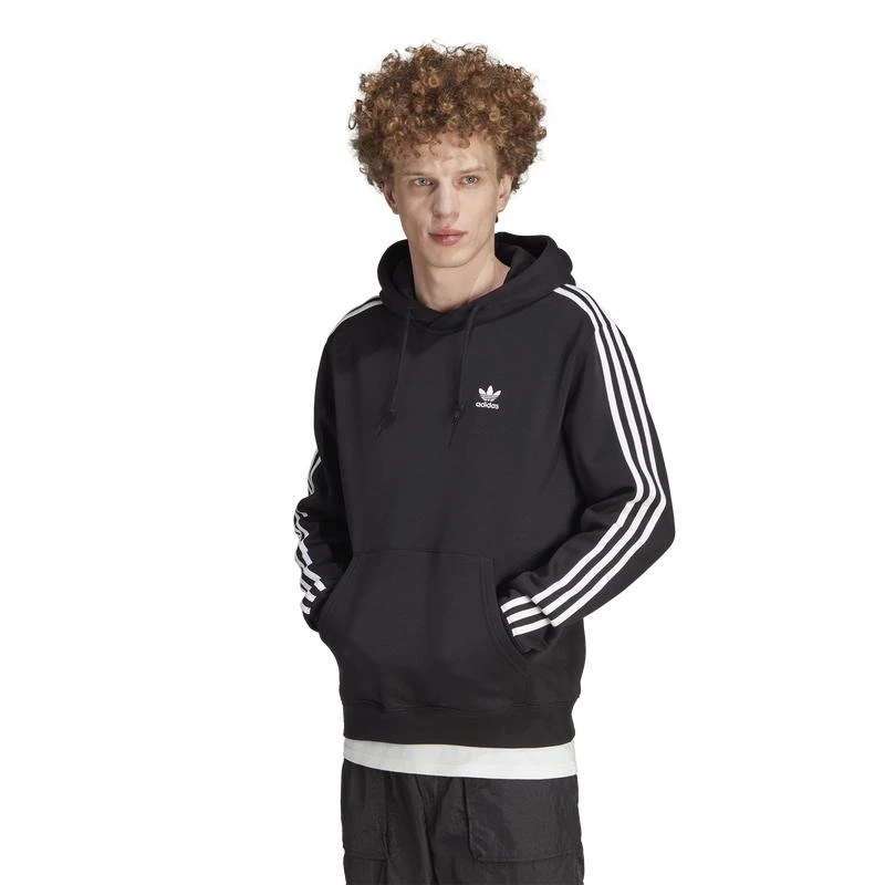 Adidas adidas Originals 3 Stripe Fleece Hoodie - Men's 1