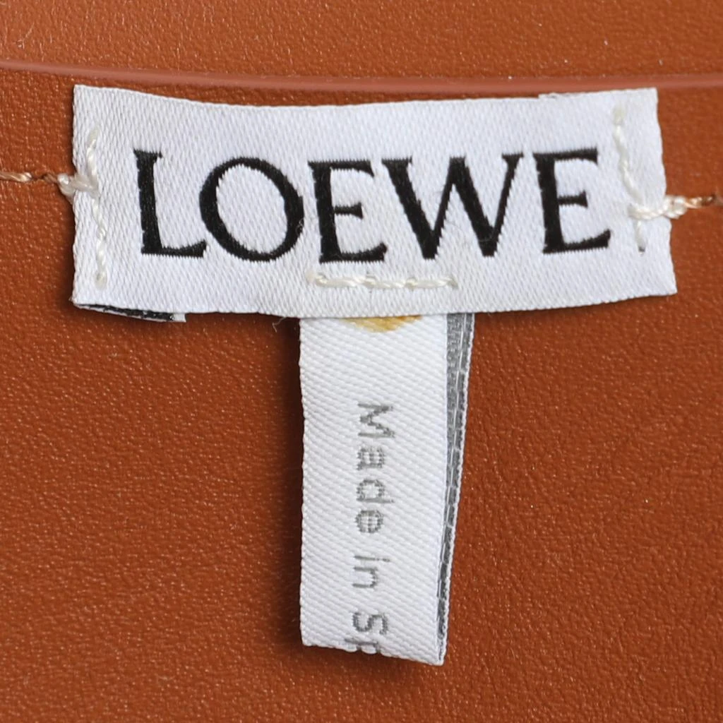 Loewe Loewe Brown Leather Obi Corset Belt S 6