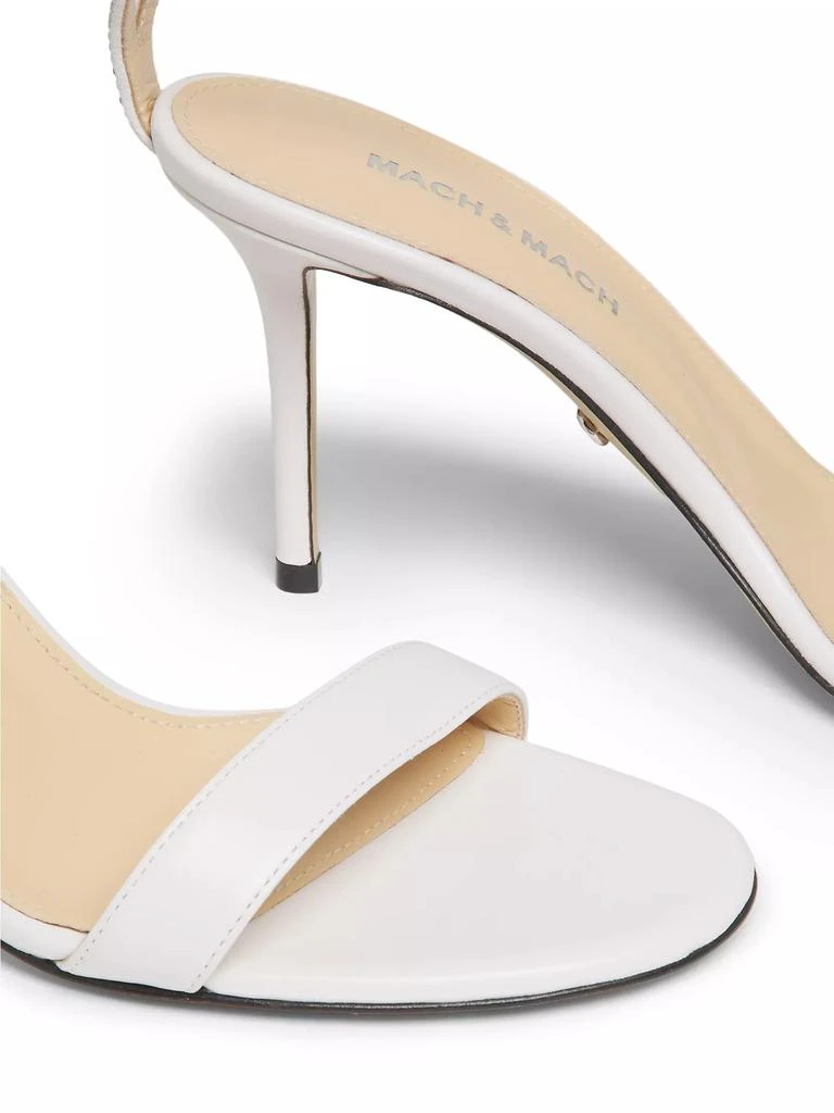Mach & Mach Special Heart Leather Sandals 6