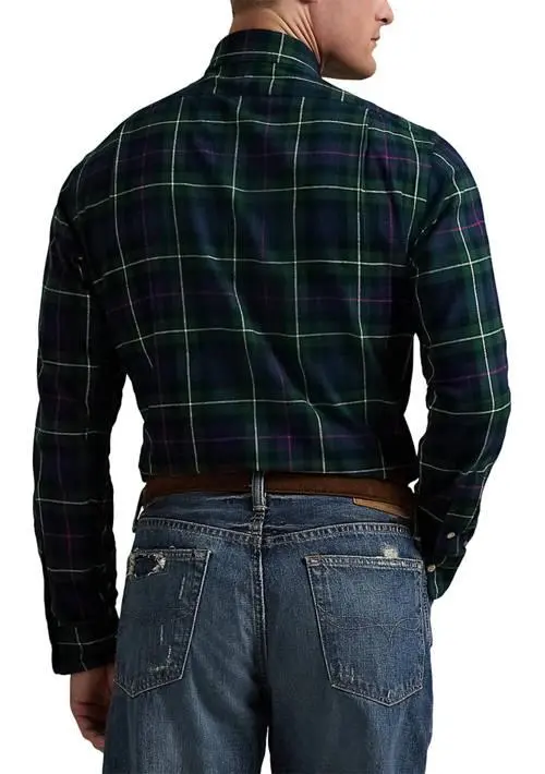Ralph Lauren Classic Fit Plaid Twill Shirt 2
