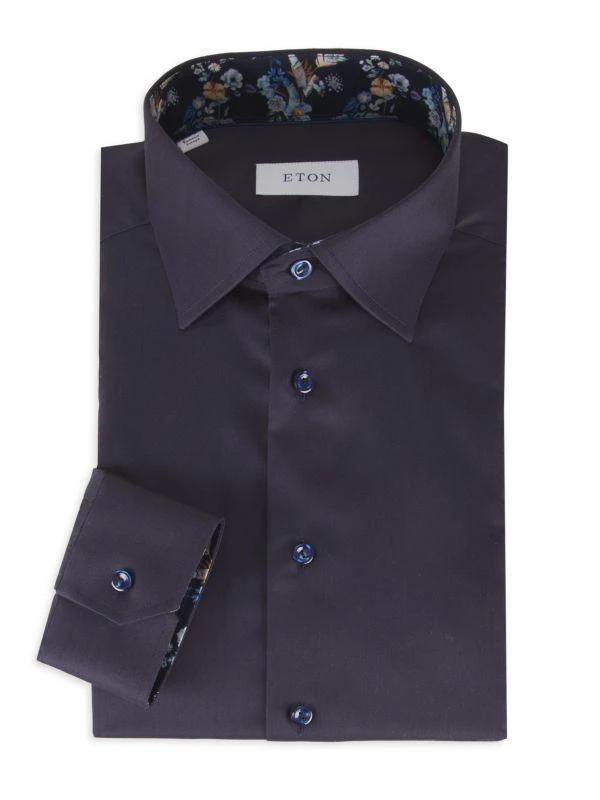 Eton Cotton Contemporary-Fit Dress Shirt 1
