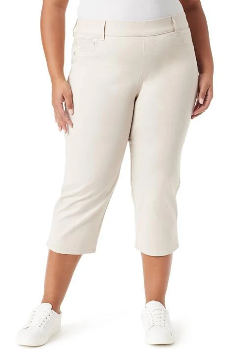Gloria Vanderbilt Vanderbilt Plus Size Shape Effect Capri Pants 1