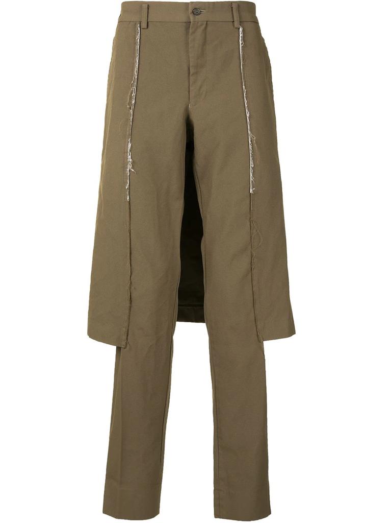 Comme des Garcons layered cape trousers - men