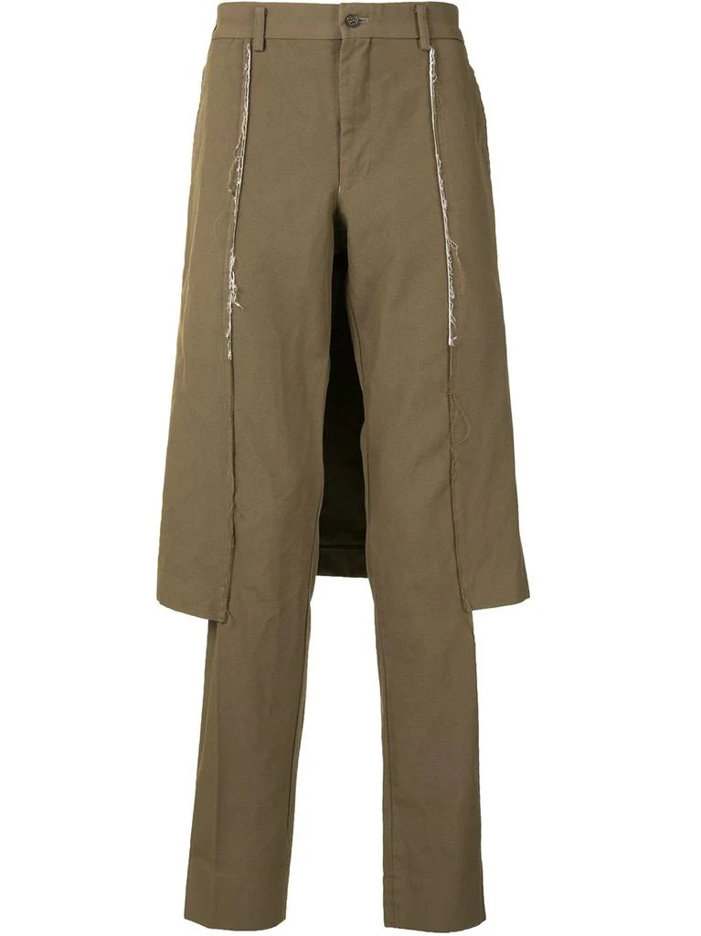 Comme des Garcons layered cape trousers - men 1