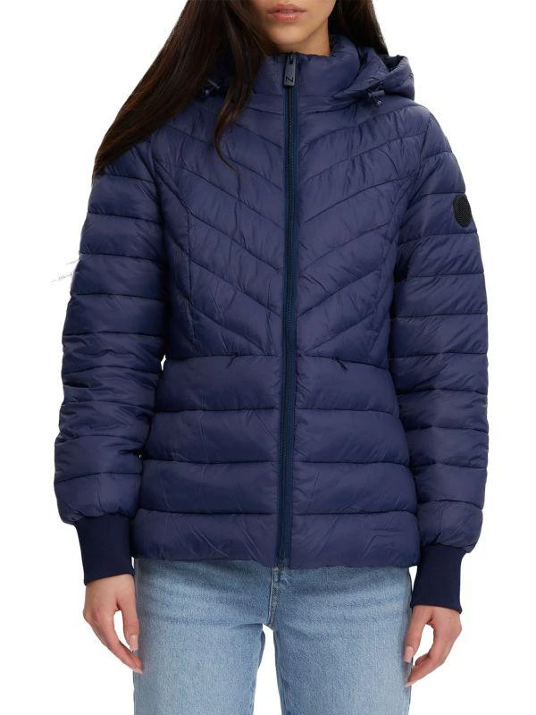 NOIZE Leandra Crop Puffer Jacket 1