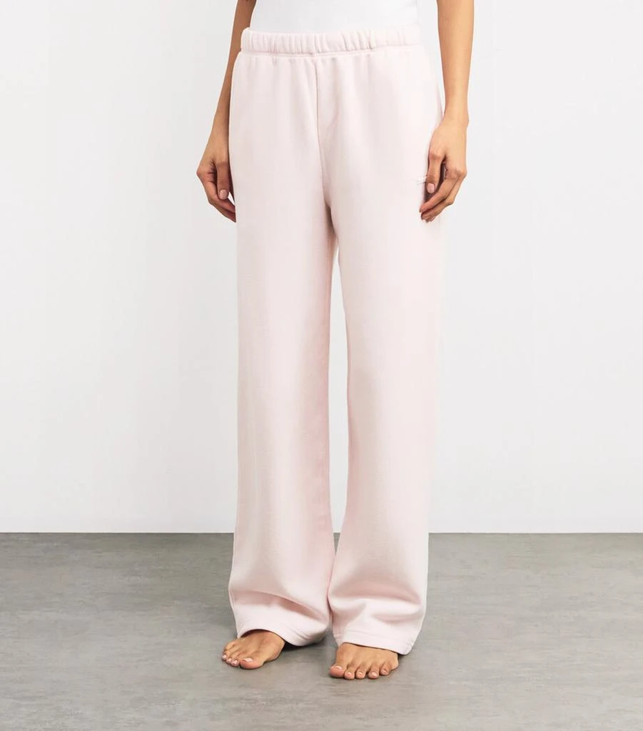 SKIMS Cotton Fleece Straight Sweatpants 3