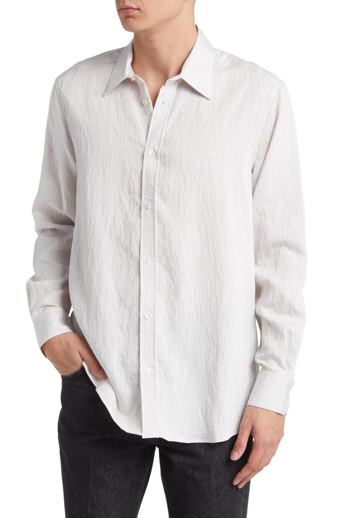 BLK DNM Stripe Button-Up Shirt