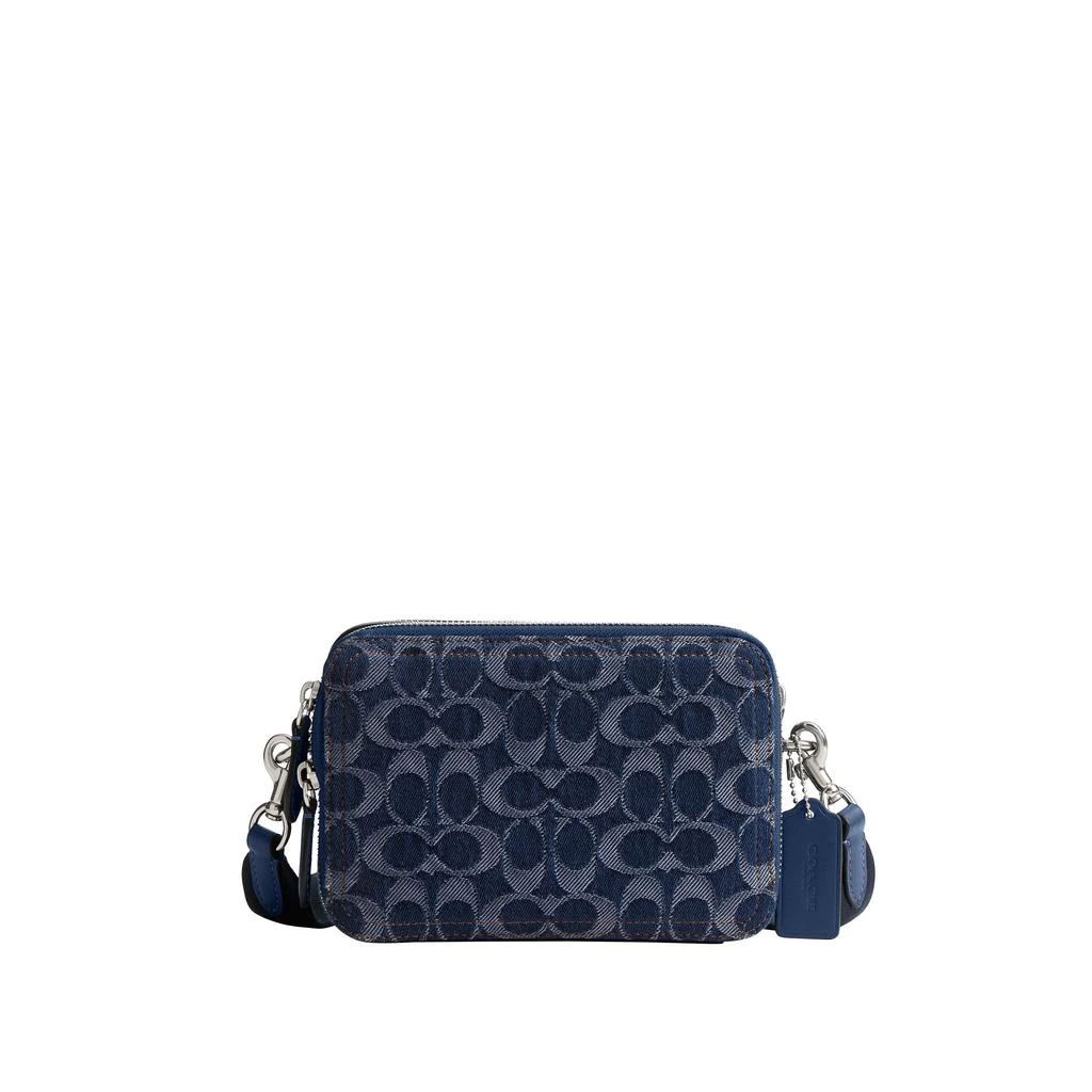 Coach Charter Crossbody Bag 19 In Signature Denim 1