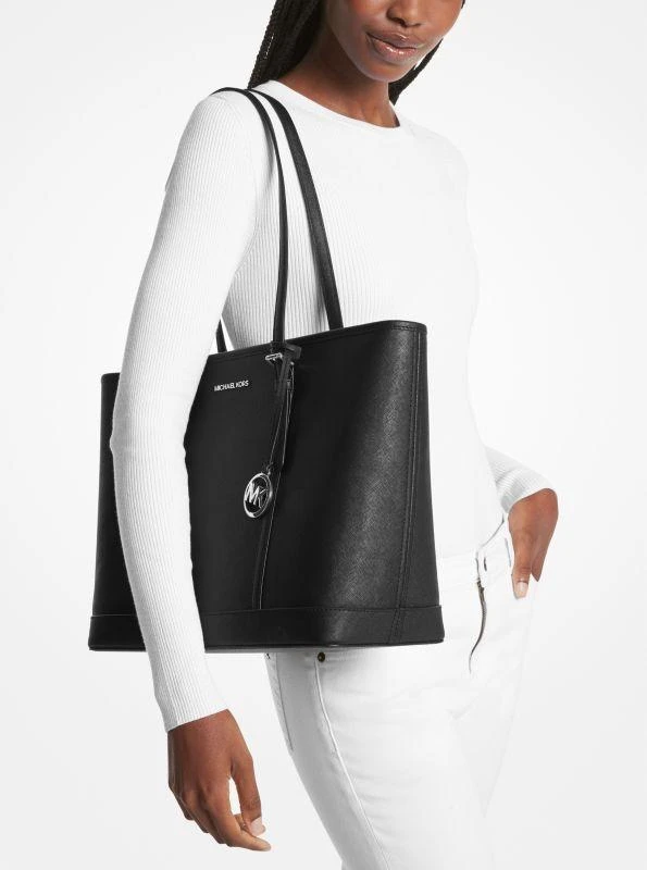 Michael Kors Jet Set Travel Large Saffiano Leather Tote Bag 3