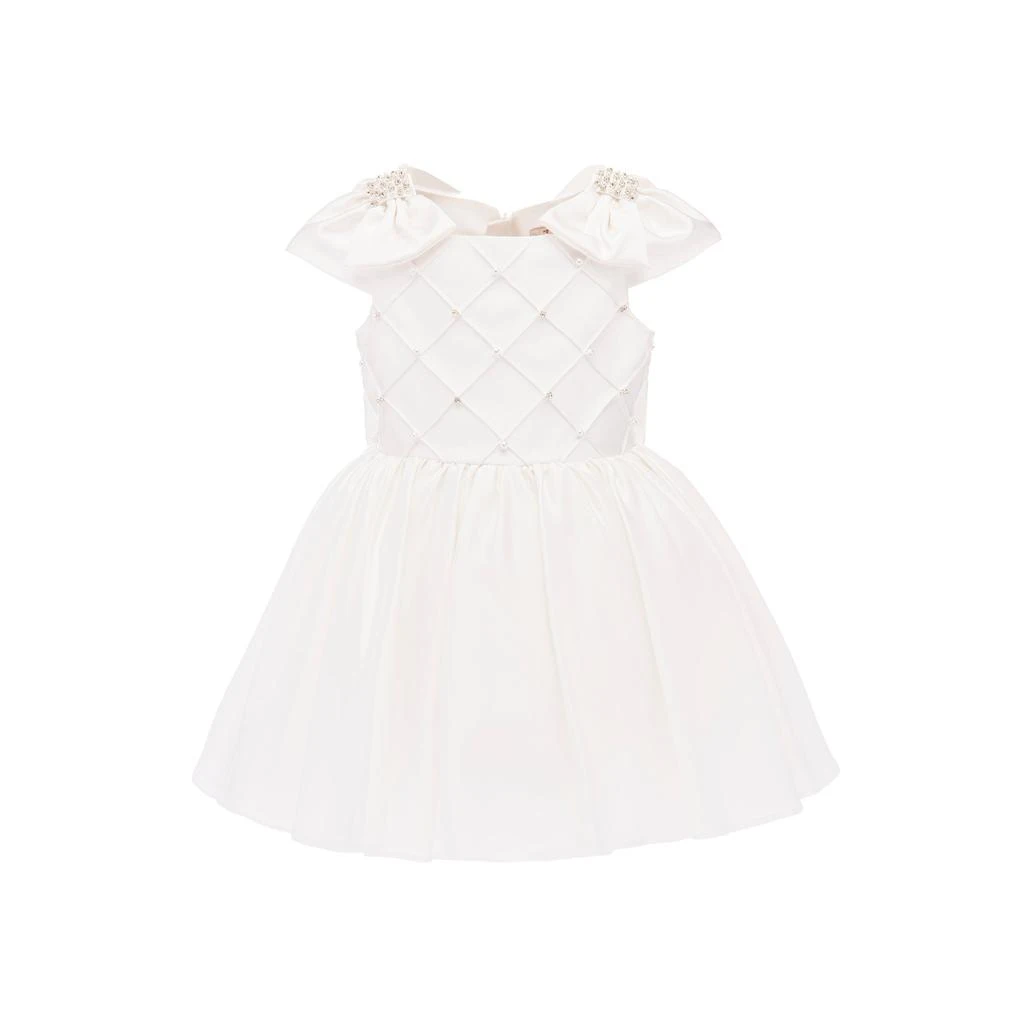 Tulleen White Alondra Quilted Teacup Dress 1