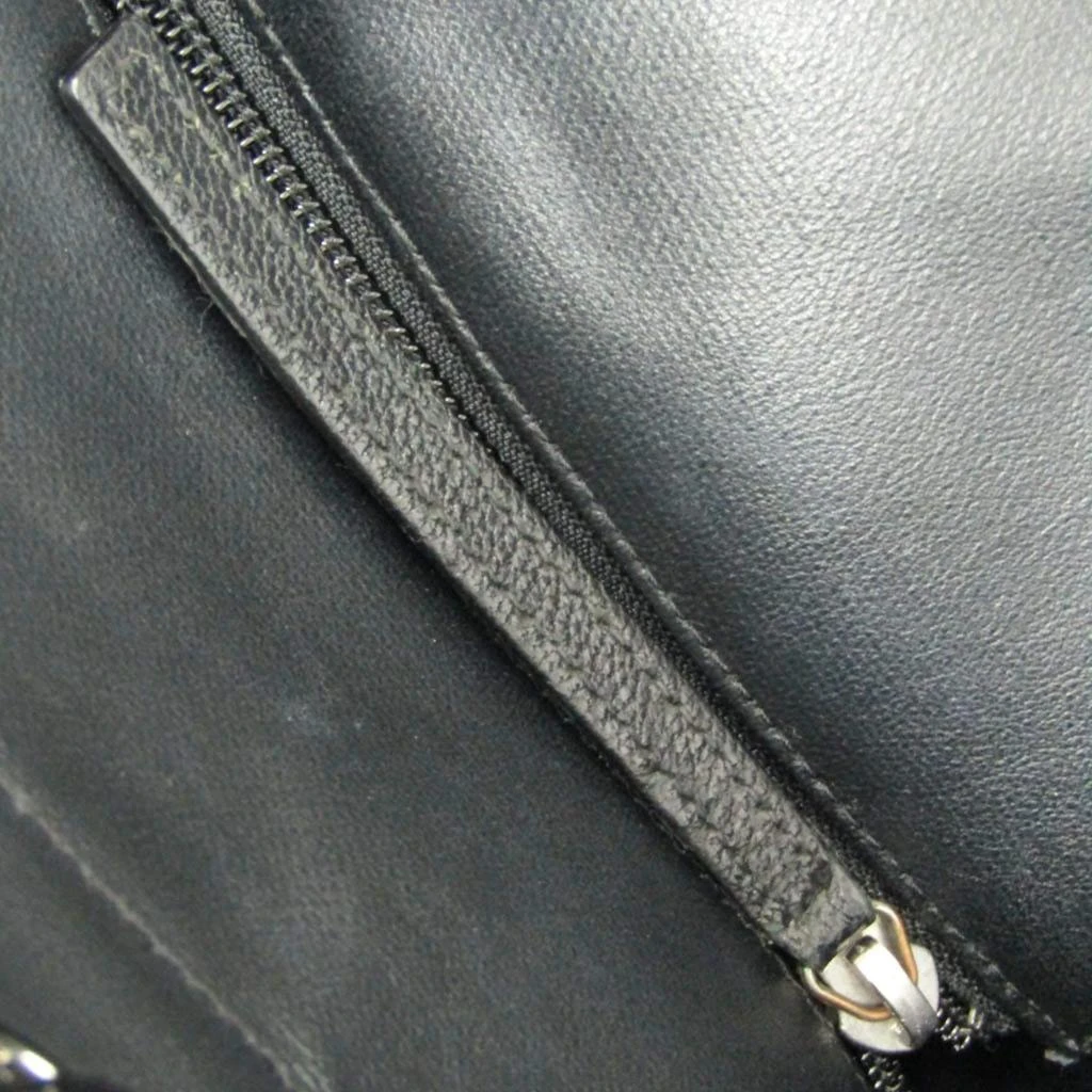 Chanel Chanel Black Coated Canvas and Leather Paris Biarritz Tote Bag 6
