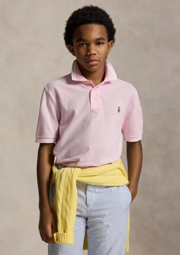 Ralph Lauren Boys 8-20 Oxford Mesh Polo Shirt