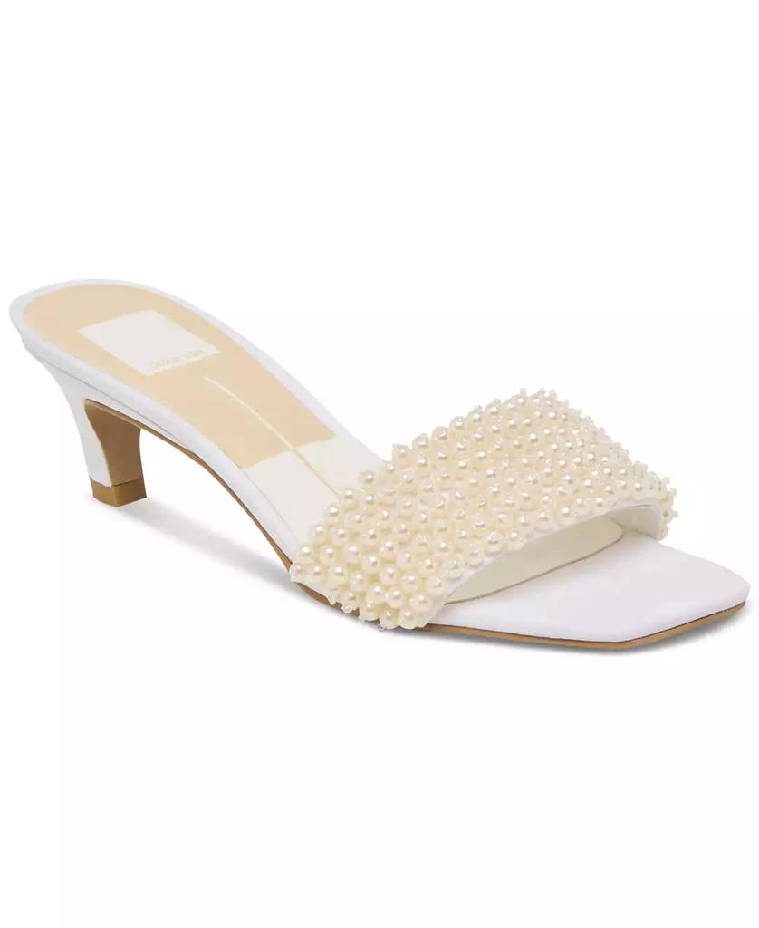 Dolce Vita Women's Rexa Pearl Slide Dress Sandals 1