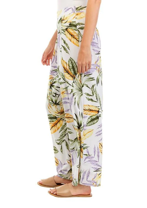philosophy Womens Wide Leg Pull On Pants With Pleated Waistband 3