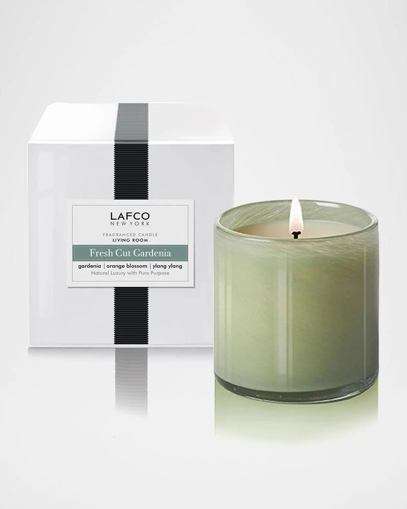 LAFCO 6.5 oz. Fresh Cut Gardenia Classic Candle 1