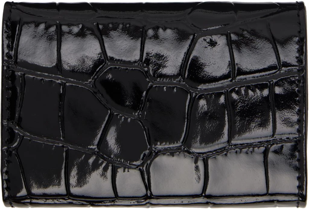 Vivienne Westwood Black Envelope Billfold Wallet 2
