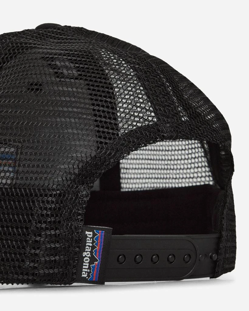 Patagonia P-6 Logo Trucker Hat Black 7