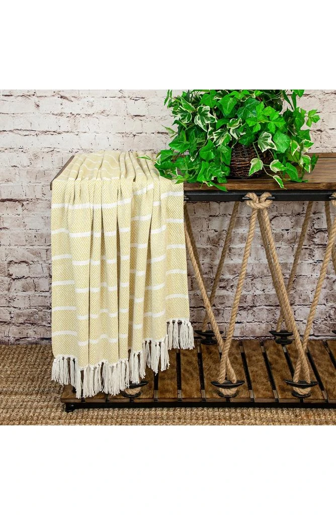 Parkland Mio Stripe Fringe Throw Blanket 4