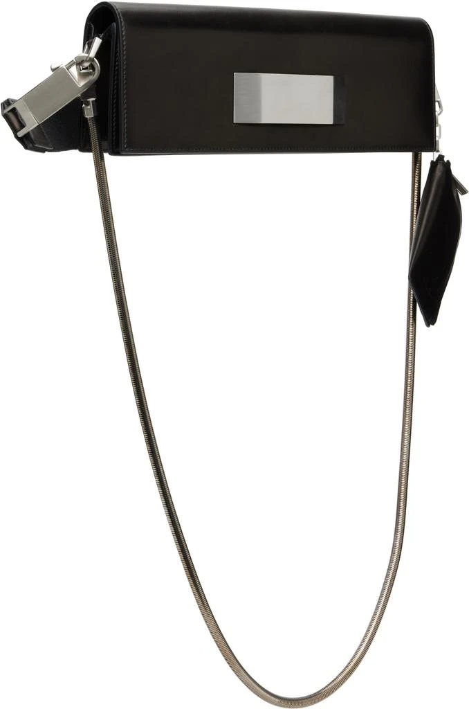 Rick Owens Black Concordians Griffin Baguette Bag 2