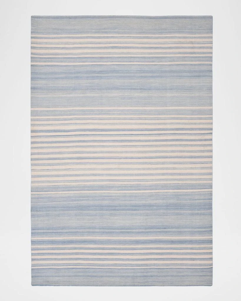 Ralph Lauren Bluff Point Stripe Hand-Woven Rug, 9' x 12' 1