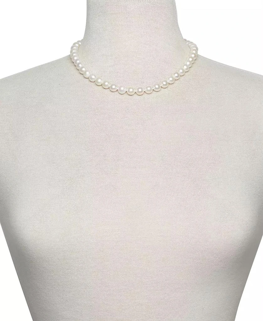 Belle de Mer AA 18" Cultured Freshwater Pearl Strand Necklace (7-1/2-8-1/2mm) 3