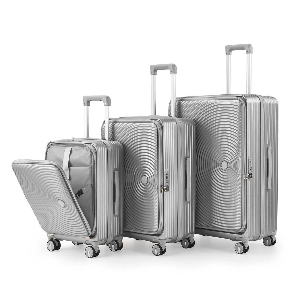 Streamdale Furniture Streamdale Luggage Sets 3 Piece(20/24/28) 1