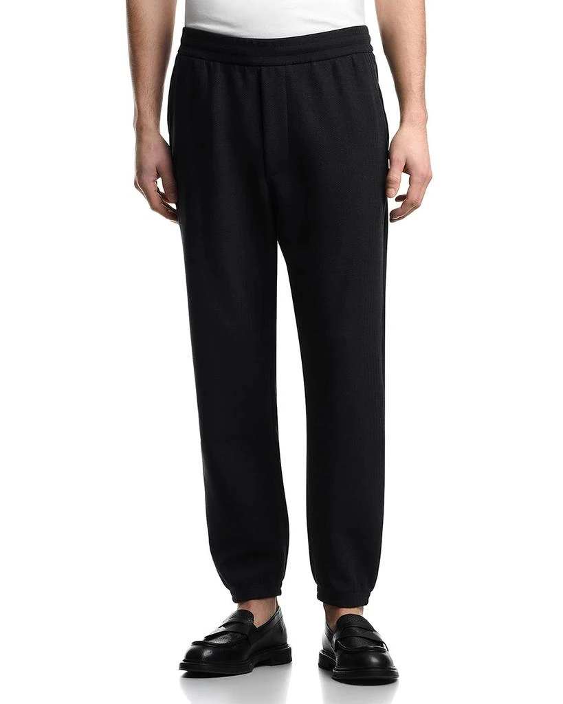 Emporio Armani Chevron Motif Interlock Joggers 1