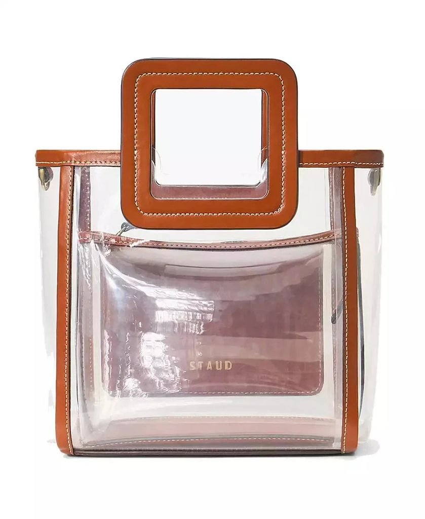 Staud Women's Dallas Cowboys Clear Mini Shirley Bag 4