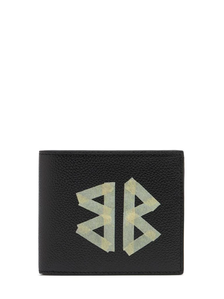 Balenciaga Tape Type Leather Bi-fold Wallet 1