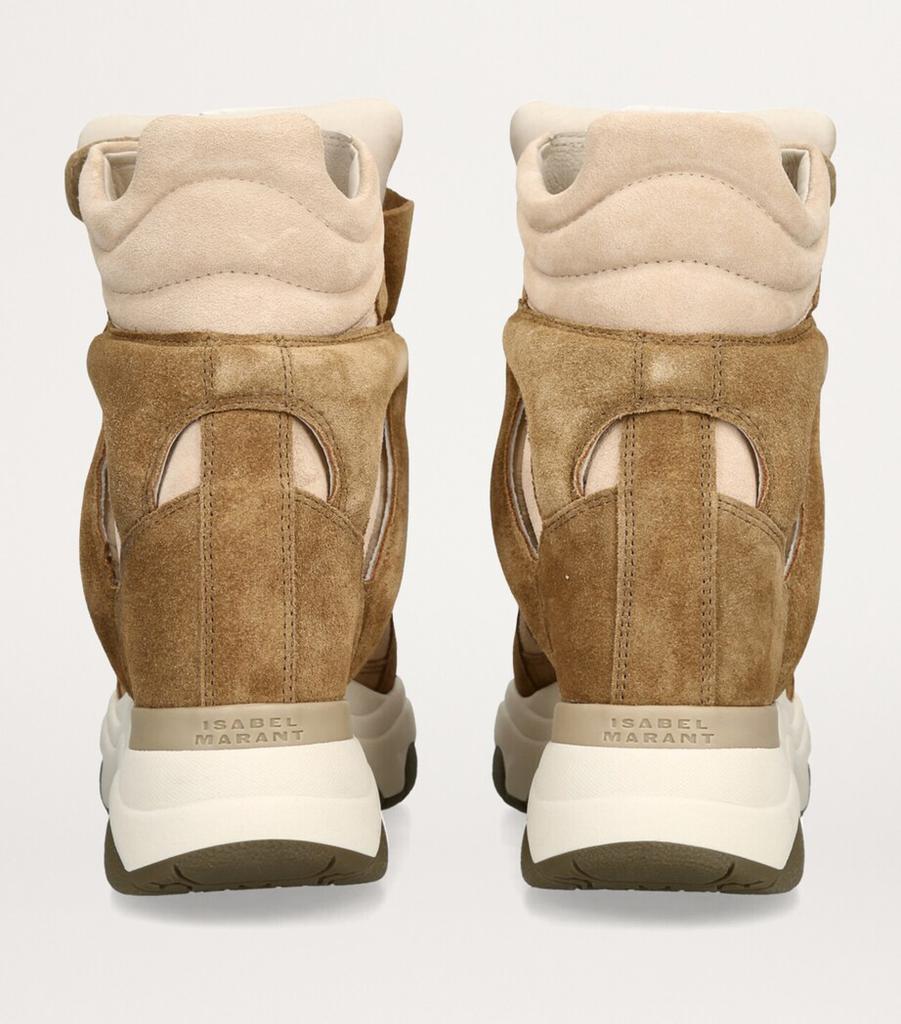 Isabel Marant Suede Balskee Sneakers