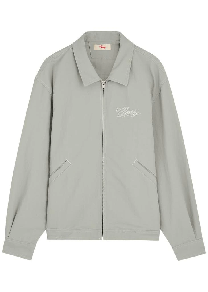 CHERRY LOS ANGELES Logo-embroidered shell jacket 1