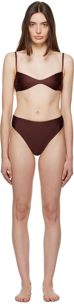 Haight Burgundy Monica & Hotpants Bikini
