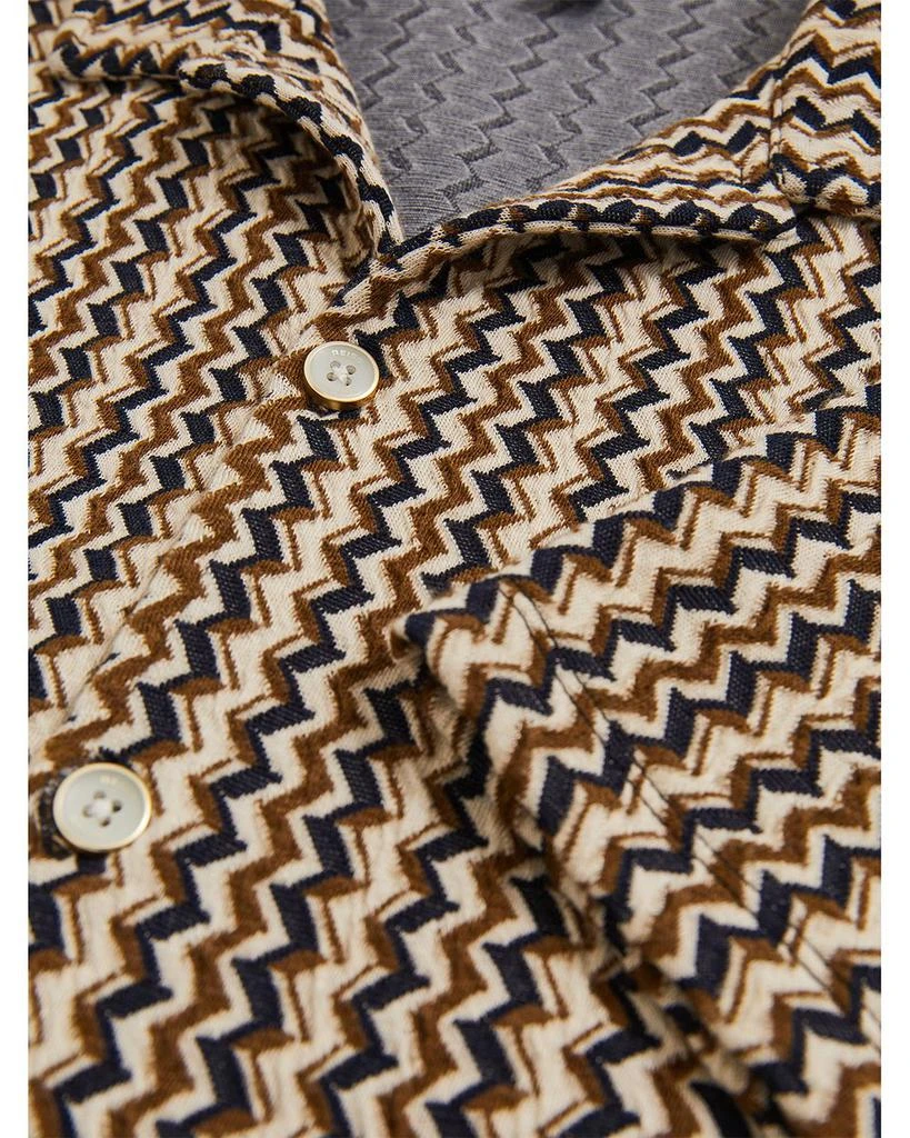REISS Vallata Printed Camp Shirt 5