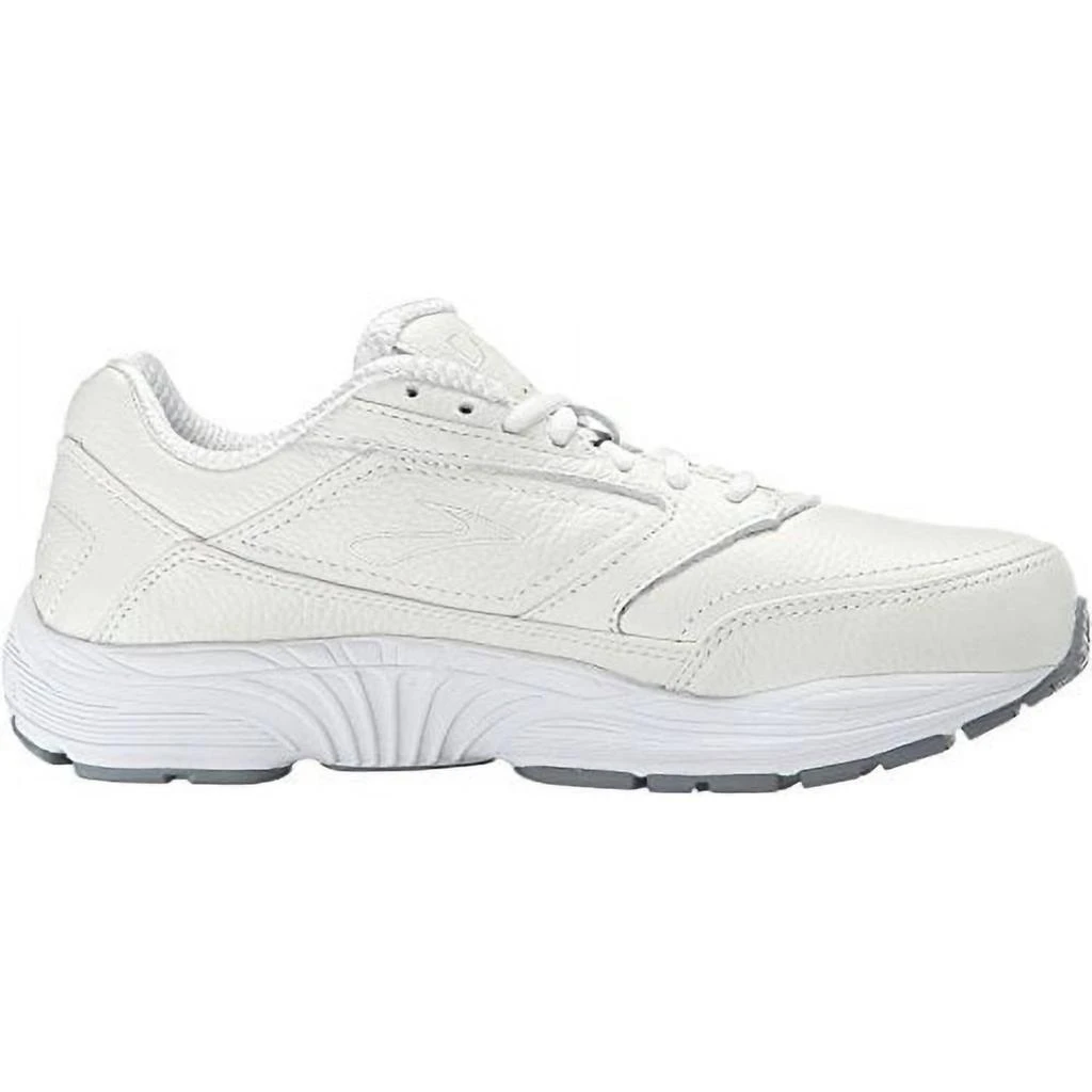 Brooks Women's Dyad Walker Sneaker - Medium Width In White 3