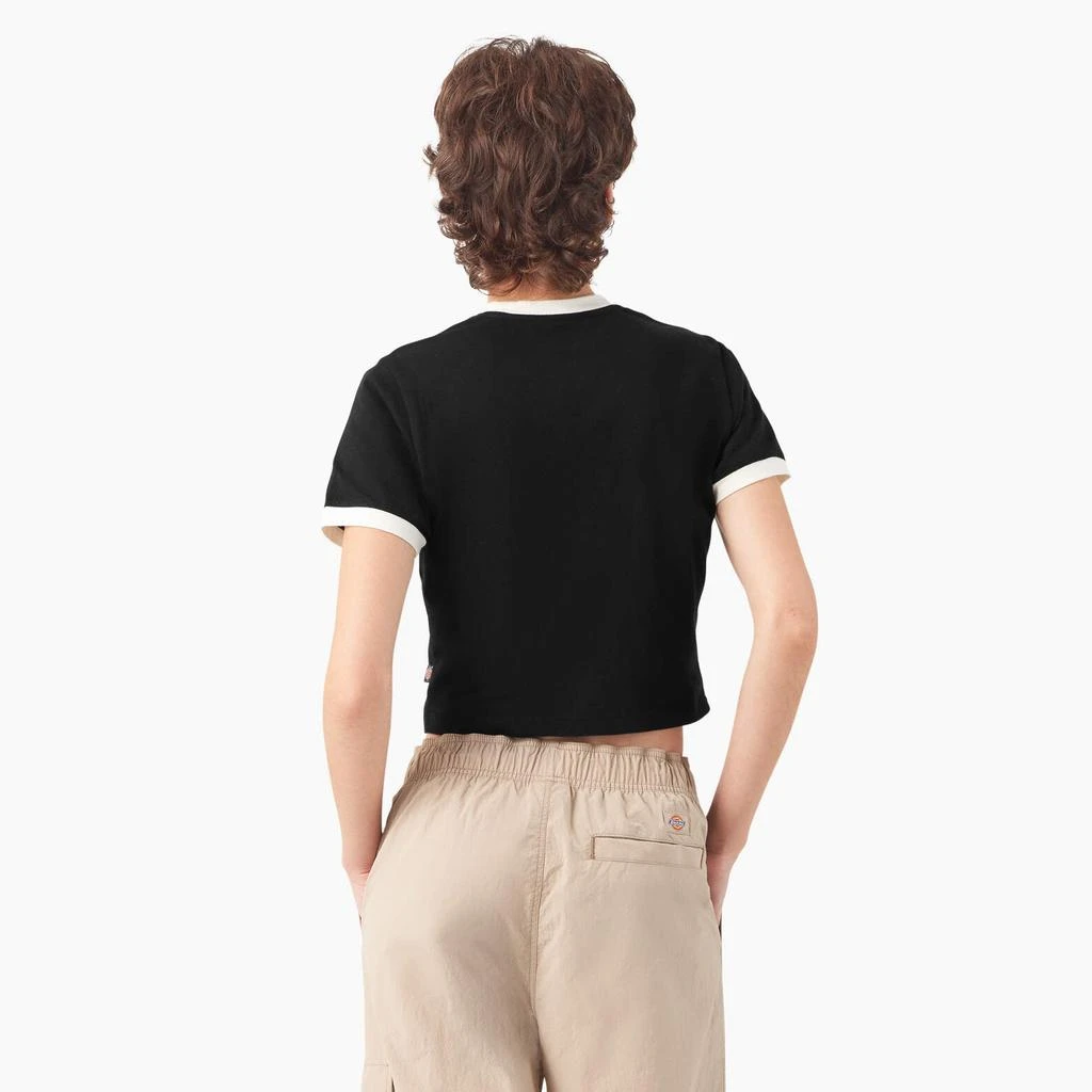 DICKIES Women’s Lewistown Cropped Ringer T-Shirt 2