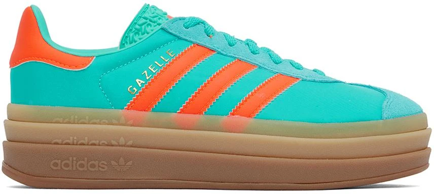 Adidas Green Gazelle Bold Sneakers 1
