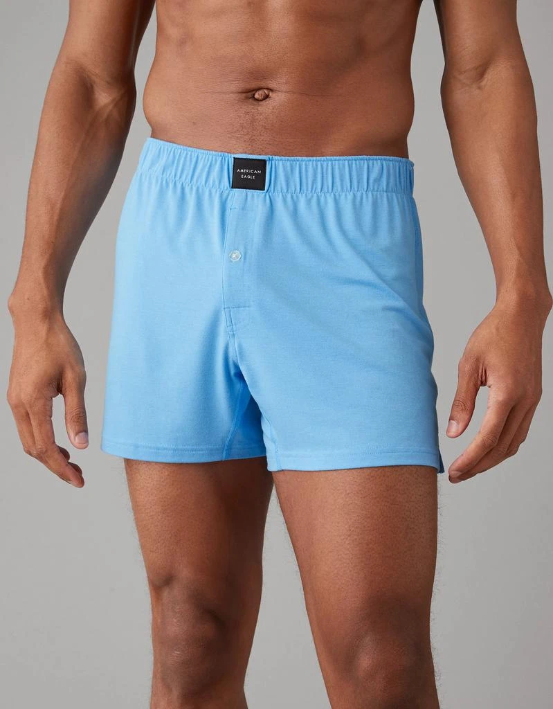 AE AEO Men's Slim Knit Ultra Soft Boxer Short 1