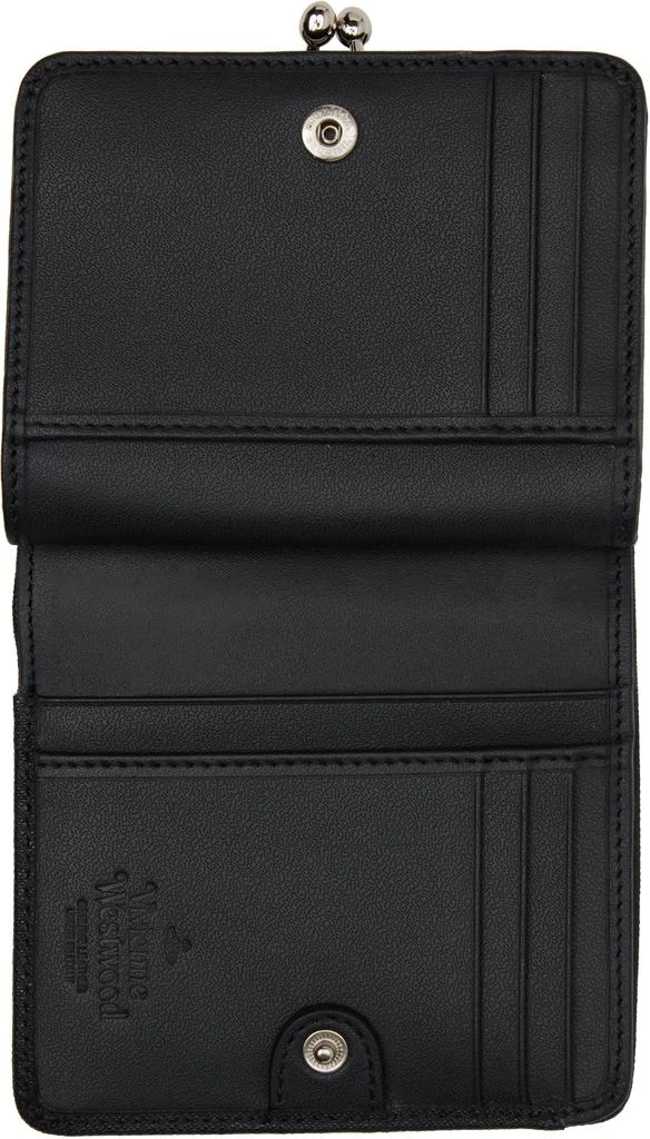 Vivienne Westwood Black Leather Wallet 3