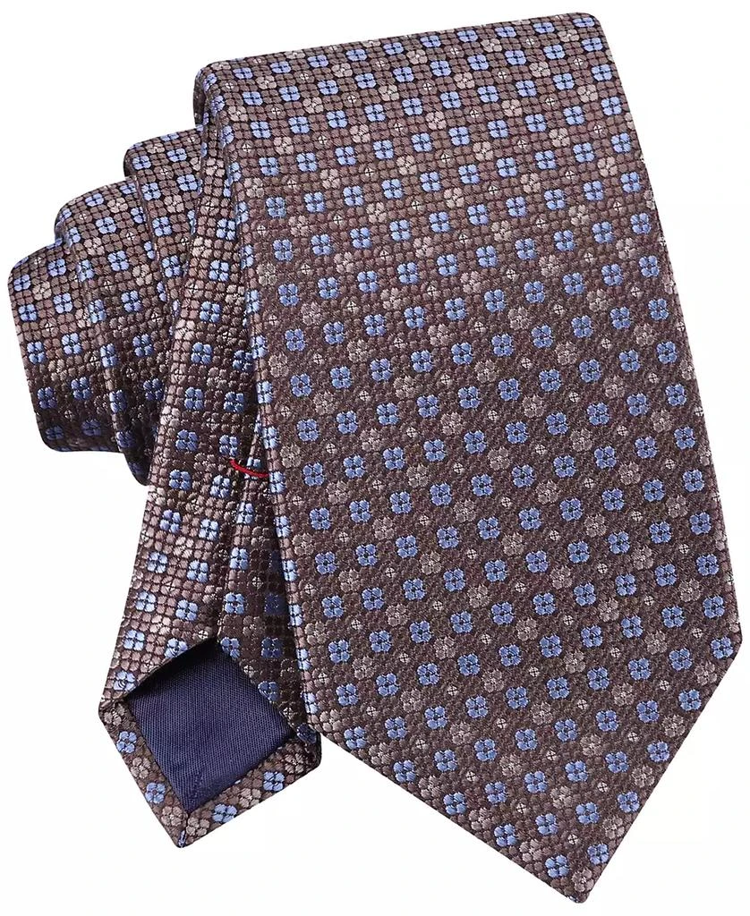 Tommy Hilfiger Men's Paris Square-Pattern Tie 4