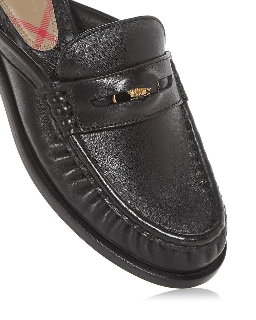Burberry Women
s Cadet Penny Loafer Mules 5