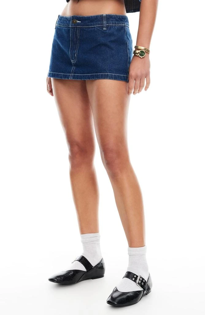 Lioness Rhode Cotton Denim Miniskort 3
