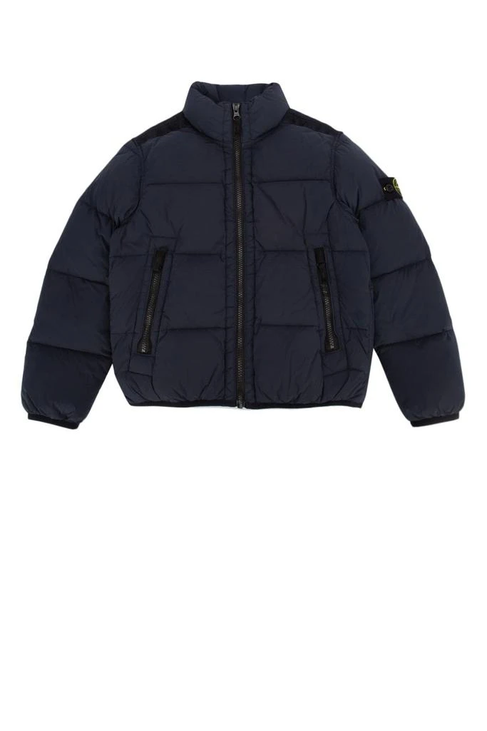 Stone Island Junior Stone Island Junior Logo-Patch Down Jacket 1