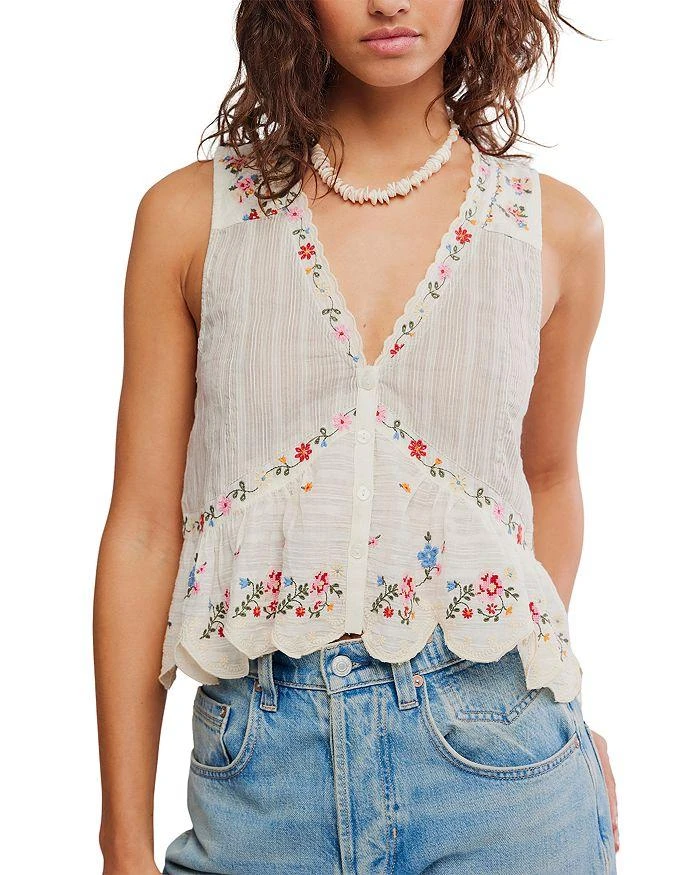 Free People Ellis Blouse