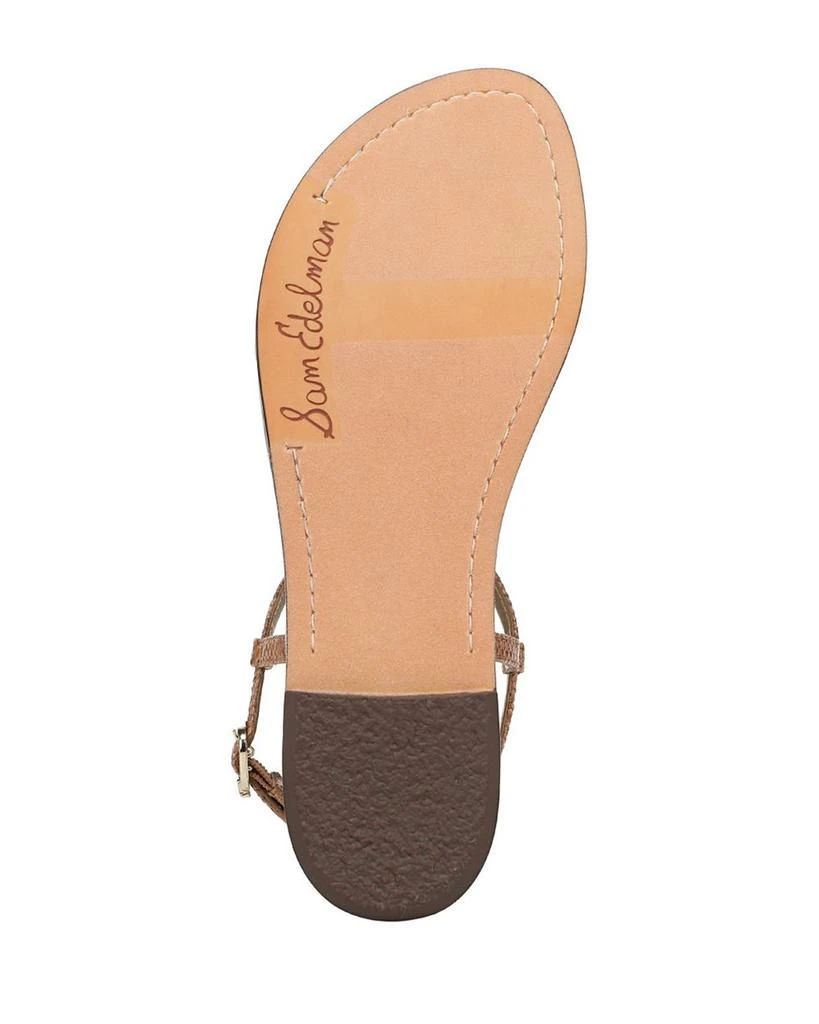 Sam Edelman Women's Gigi Stone Flat Thong Sandals 6