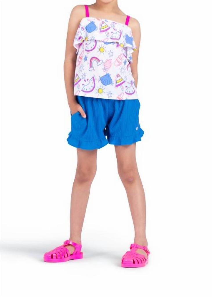 Appaman Natalie Shorts In Cobalt