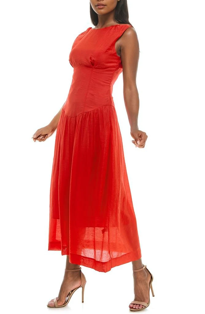 Socialite Drop Waist Midi Dress 3