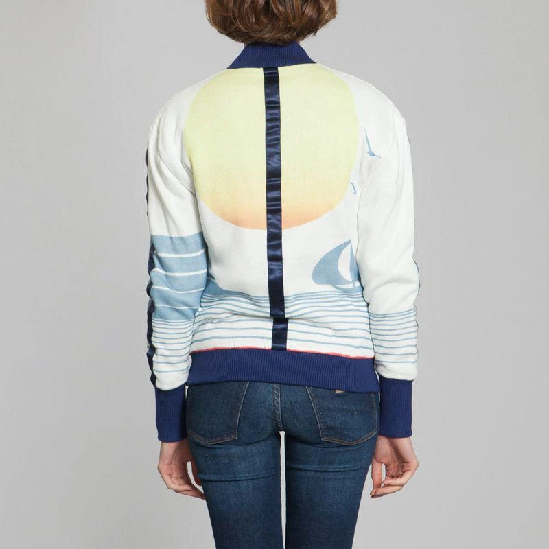 Amish Boyish Sun Bomber Jacket Blue AMISH BOYISH 4