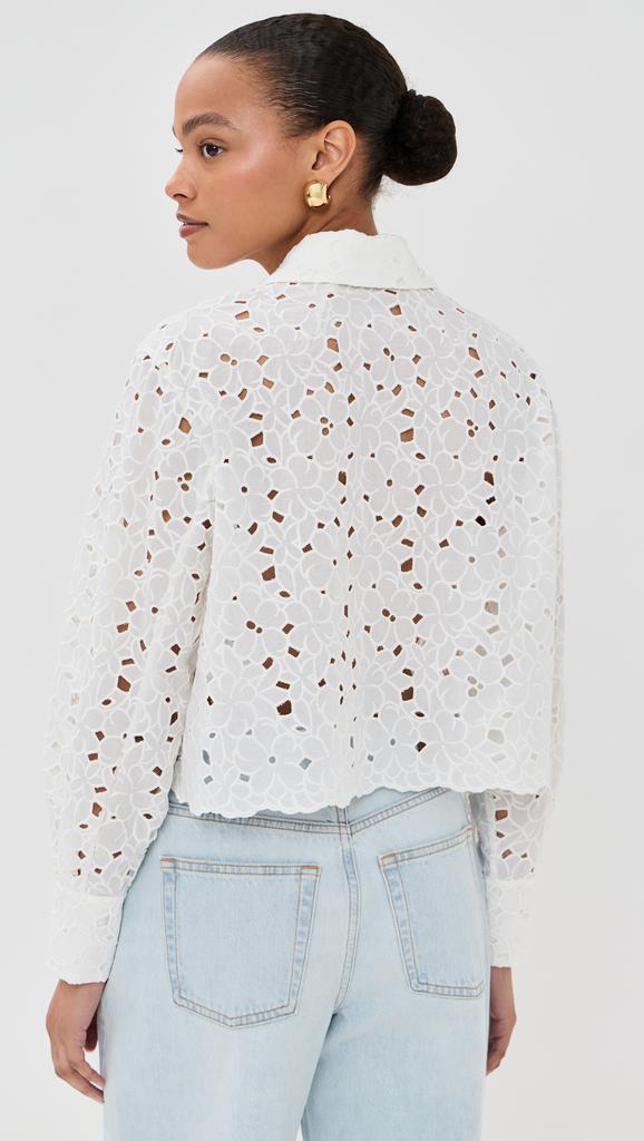 SIMKHAI Penelope Long Sleeve Shirt