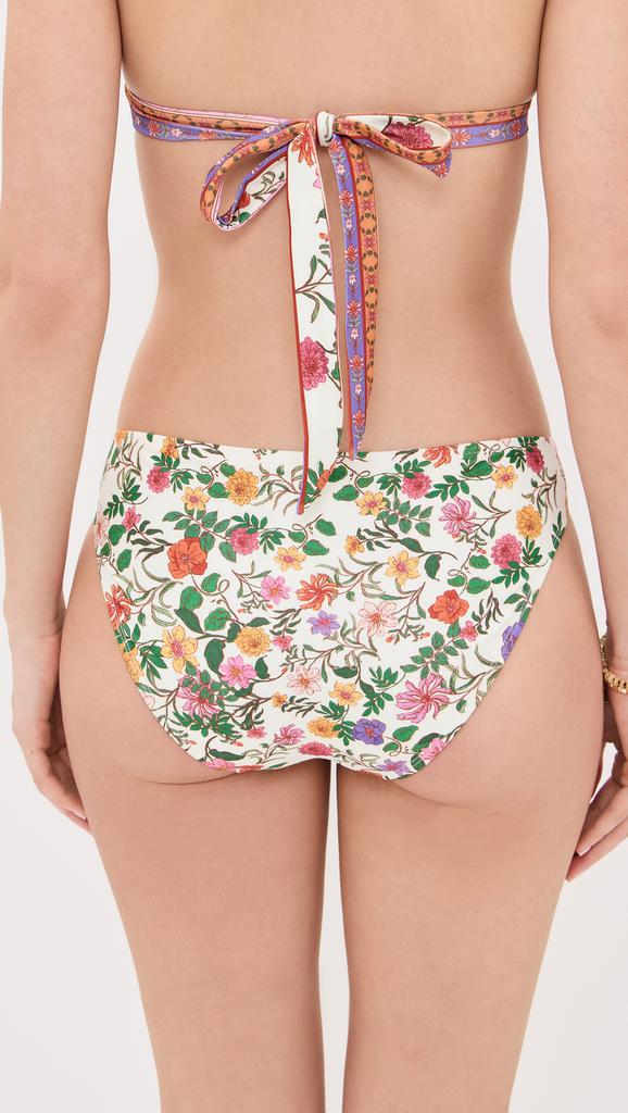 Shoshanna Toulouse Floral Ring Classic Bikini Bottoms